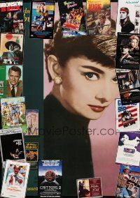 8w277 LOT OF 29 UNFOLDED VIDEO POSTERS '80s great images from a variety of movies!