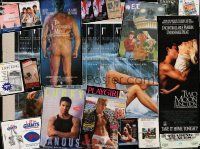 8w284 LOT OF 19 UNFOLDED SPECIAL AND VIDEO POSTERS '80s-90s a variety of great images!