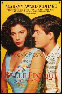8x029 AGE OF BEAUTY 1sh '92 Belle Epoque, Penelope Cruz, Miriam Diaz Aroca, French comedy!