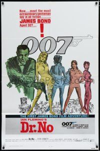 8x265 DR. NO 1sh R80 Sean Connery is the most extraordinary gentleman spy James Bond 007!