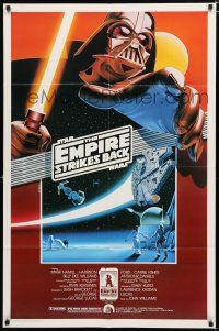 8x284 EMPIRE STRIKES BACK Kilian 1sh R90 George Lucas sci-fi classic, cool artwork by Noble!