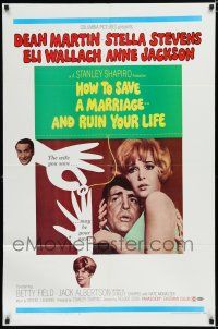 8x404 HOW TO SAVE A MARRIAGE 1sh '68 Dean Martin, Stella Stevens, Eli Wallach, And Ruin Your Life!