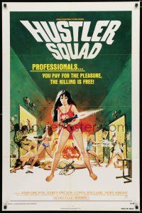 8x410 HUSTLER SQUAD 1sh '76 sexiest killer babes, you pay for the pleasure, the killing is free!