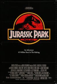 8x462 JURASSIC PARK 1sh '93 Spielberg, Attenborough re-creates dinosaurs!