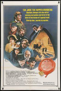 8x572 MURDER BY DECREE 1sh '79 Christopher Plummer as Sherlock Holmes, James Mason as Dr. Watson!