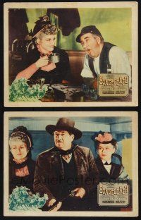 8y993 STAGECOACH 2 Other Company LCs '39 George Bancroft, pretty Claire Trevor, John Ford classic!