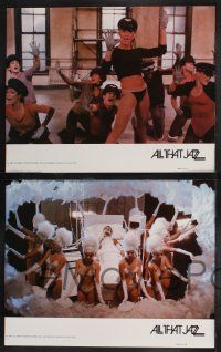 8y059 ALL THAT JAZZ 8 color 11x14 stills '79 Roy Scheider & Ann Reinking star in Bob Fosse musical!