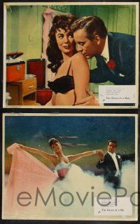 8y912 HEART OF A MAN 3 English LCs '59 Frankie Vaughan, sexy Anne Heywood, gambling!