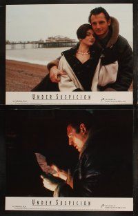 8y638 UNDER SUSPICION 8 English LCs '92 Liam Neeson gets away with murder, Laura San Giacomo!