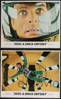 8y839 2001: A SPACE ODYSSEY 4 LCs R72 Stanley Kubrick classic, Gary Lockwood, Keir Dullea!