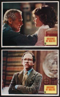 8y045 ABSENCE OF MALICE 8 LCs '81 Paul Newman, Sally Field, Sydney Pollack directed!
