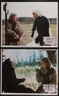 8y052 AGNES OF GOD 8 LCs '85 directed by Norman Jewison, Jane Fonda, nun Meg Tilly!