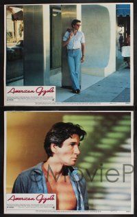 8y061 AMERICAN GIGOLO 8 LCs '80 handsomest male prostitute Richard Gere is being framed for murder!