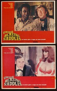 8y780 BLAZING SADDLES 5 LCs '74 classic Mel Brooks western, Madeleine Kahn as Lili Von Shtupp!