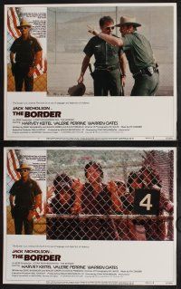 8y108 BORDER 8 int'l LCs '82 Jack Nicholson as border patrol w/Valerie Perrine!