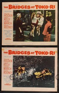 8y846 BRIDGES AT TOKO-RI 4 LCs '54 Grace Kelly, William Holden, Korean War, by James Michener!