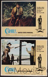 8y119 CAHILL 8 LCs '73 classic United States Marshall big John Wayne, George Kennedy!