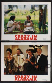 8y149 CRAZY IN ALABAMA 8 LCs '99 Melanie Griffith, Morse, Meat Loaf, directed by Antonio Banderas!