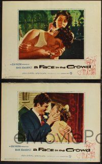 8y207 FACE IN THE CROWD 8 LCs '57 Andy Griffith took it raw like his bourbon & his sin, Elia Kazan