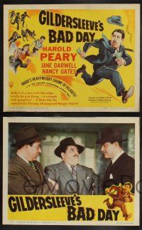 8y249 GILDERSLEEVE'S BAD DAY 8 LCs '43 Harold Peary, Nancy Gates, Charles Arnt & Freddie Mercer!
