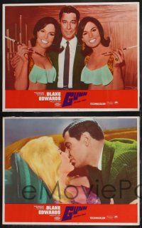 8y858 GUNN 4 LCs '67 directed by Blake Edwards, detective Craig Stevens, sexy babes!