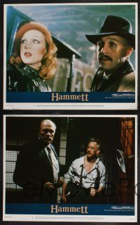 8y266 HAMMETT 8 LCs '82 Wim Wenders directed, Frederic Forrest, Marilu Henner!