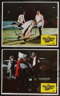 8y282 HOLLYWOOD KNIGHTS 8 LCs '80 Robert Wuhl, Fran Drescher, motion picture that moons man on land