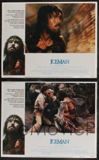 8y301 ICEMAN 8 LCs '84 Fred Schepisi, John Lone is an unfrozen 40,000 year-old Neanderthal caveman!
