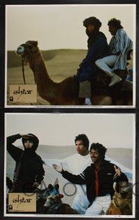 8y317 ISHTAR 8 LCs '87 wacky Warren Beatty & Dustin Hoffman in desert w/pretty Isabelle Adjani!