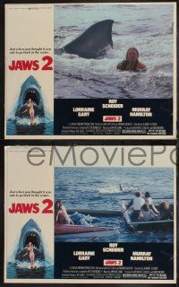 8y861 JAWS 2 4 LCs '78 Roy Scheider, Gary, just when you thought it was safe to back in the water!