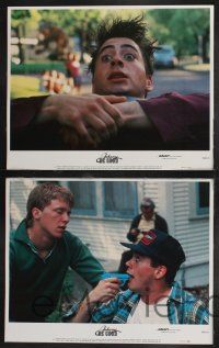8y329 JOHNNY BE GOOD 8 LCs '88 Anthony Michael Hall, young Robert Downey Jr., Uma Thurman, football
