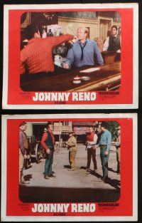 8y748 JOHNNY RENO 6 LCs '66 John Agar, Dana Andrews goes wherever there's action!