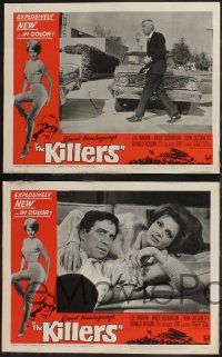8y341 KILLERS 8 LCs '64 Don Siegel, Ernest Hemingway, Marvin, Dickinson, Cassavetes, Reagan!