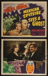 8y411 MEXICAN SPITFIRE SEES A GHOST 8 LCs '42 Lupe Velez & Leon Errol in a haunted house!