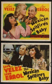 8y412 MEXICAN SPITFIRE'S BABY 8 LCs '41 Lupe Velez & Errol adopt 20 year-old Marion Martin!