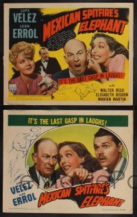 8y413 MEXICAN SPITFIRE'S ELEPHANT 8 LCs '42 Lupe Velez between Leon Errol & Walter Reed!