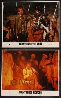 8y428 MOUNTAINS OF THE MOON 8 LCs '90 Bob Rafelson, Patrick Bergin, great Africa images!