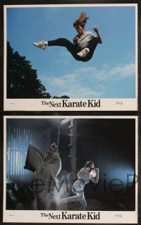 8y449 NEXT KARATE KID 8 LCs '94 Pat Morita, Hilary Swank, Michael Ironside, martial arts!