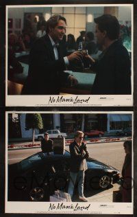 8y457 NO MAN'S LAND 8 LCs '87 Charlie Sheen, D.B. Sweeney, Lara Harris, Randy Quaid