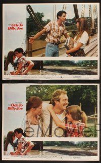 8y465 ODE TO BILLY JOE 8 LCs '76 Robby Benson & Glynnis O'Connor, movie based on Bobbie Gentry song
