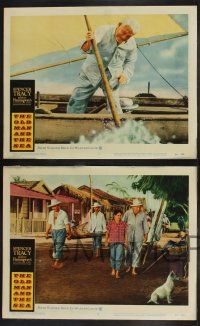 8y470 OLD MAN & THE SEA 8 LCs '58 John Sturges, Spencer Tracy, from Ernest Hemingway novel!