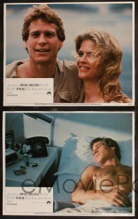 8y472 OLIVER'S STORY 8 LCs '78 romantic images of Ryan O'Neal & Candice Bergen!