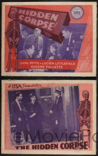 8y590 STRANGERS OF THE EVENING 8 LCs R40s Zasu Pitts, Lucien Littlefield, Eugene Pallette