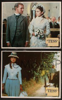 8y612 TESS 8 LCs '81 great images of pretty Nastassja Kinski, directed by Roman Polanski!