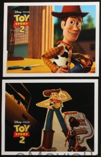 8y012 TOY STORY 2 11 LCs '99 Woody & Buzz Lightyear in Disney/Pixar animated sequel!