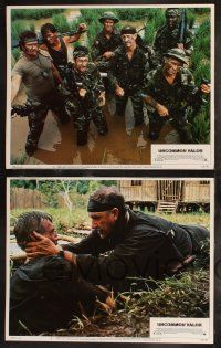 8y637 UNCOMMON VALOR 8 LCs '83 Gene Hackman, Fred Ward, Robert Stack, Vietnam War!