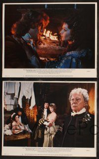 8y669 WICKED LADY 8 LCs '83 Michael Winner, cool art of Faye Dunaway w/pistol and whip!