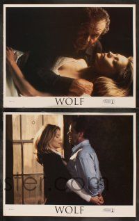 8y675 WOLF 8 LCs '94 Jack Nicholson, Michelle Pfeiffer, James Spader, directed by Mike Nichols!