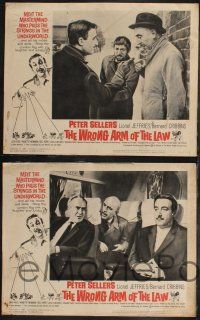 8y679 WRONG ARM OF THE LAW 8 LCs '63 wacky puppet master Peter Sellers, Lionel Jeffries!