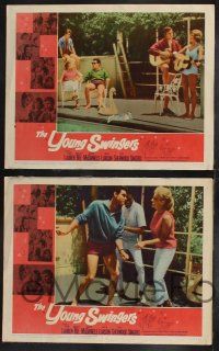 8y688 YOUNG SWINGERS 8 LCs '63 it's a real hot Hootenanny with a bundle of young swingers!